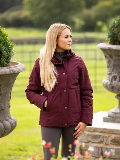 Lemieux Laura Waterproof Short Coat Port - Equestrian Women's Jacket, Equiflair
