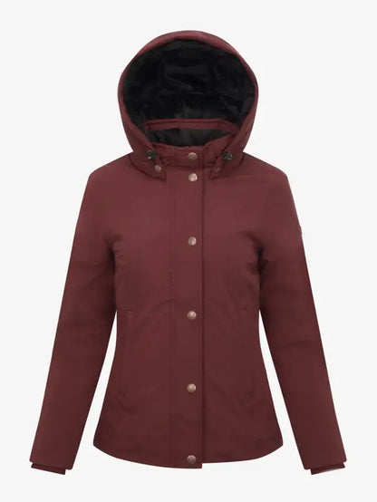 Lemieux Laura Waterproof Short Riding Coat - Port Winter Jacket with Hood