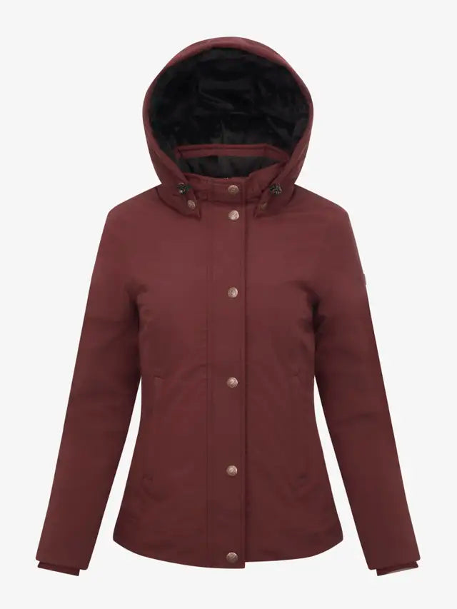 Lemieux Laura Waterproof Short Riding Coat - Port Winter Jacket with Hood