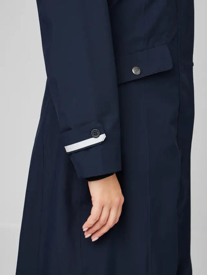 LE MIEUX Women's Waterproof Riding Coat Navy | Equiflair | Riding Coat | Equestrian Apparel