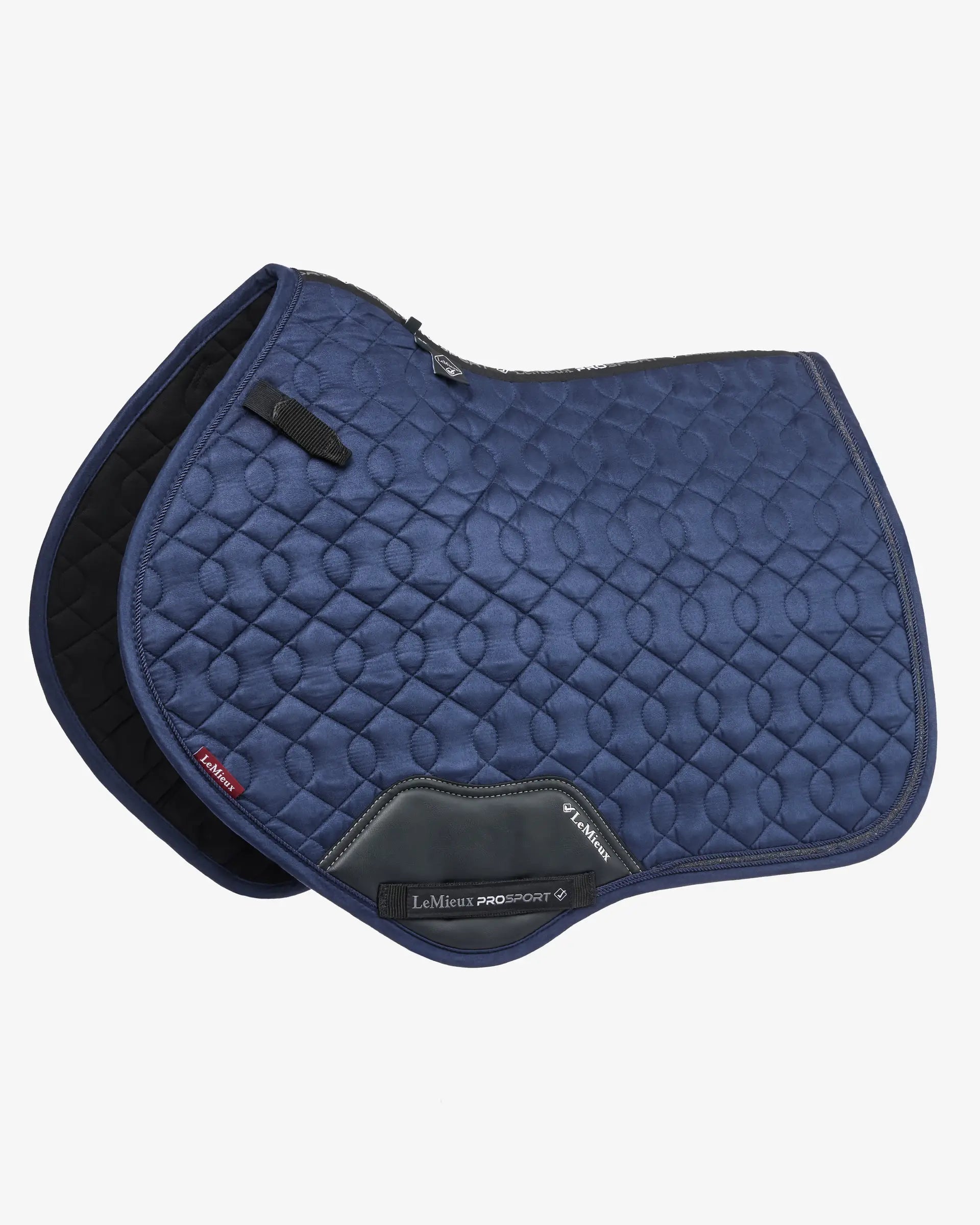 LeMieux Crystal Suede Close Contact Pad Navy
