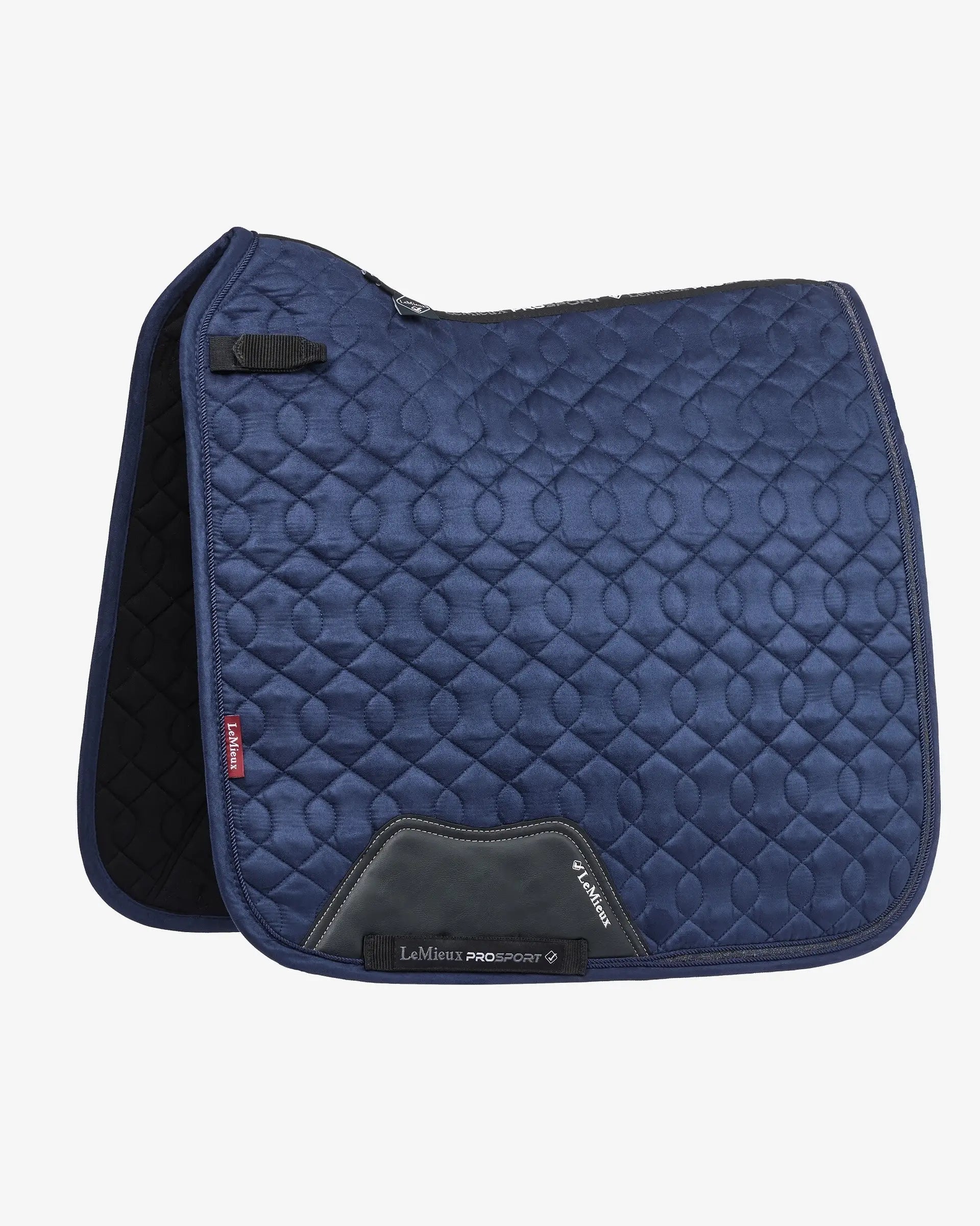 LeMieux Crystal Suede Dressage Pad Navy