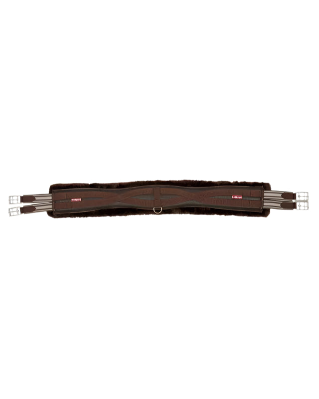 LeMieux Fleece Lined Anatomic Girth Brown/Brown