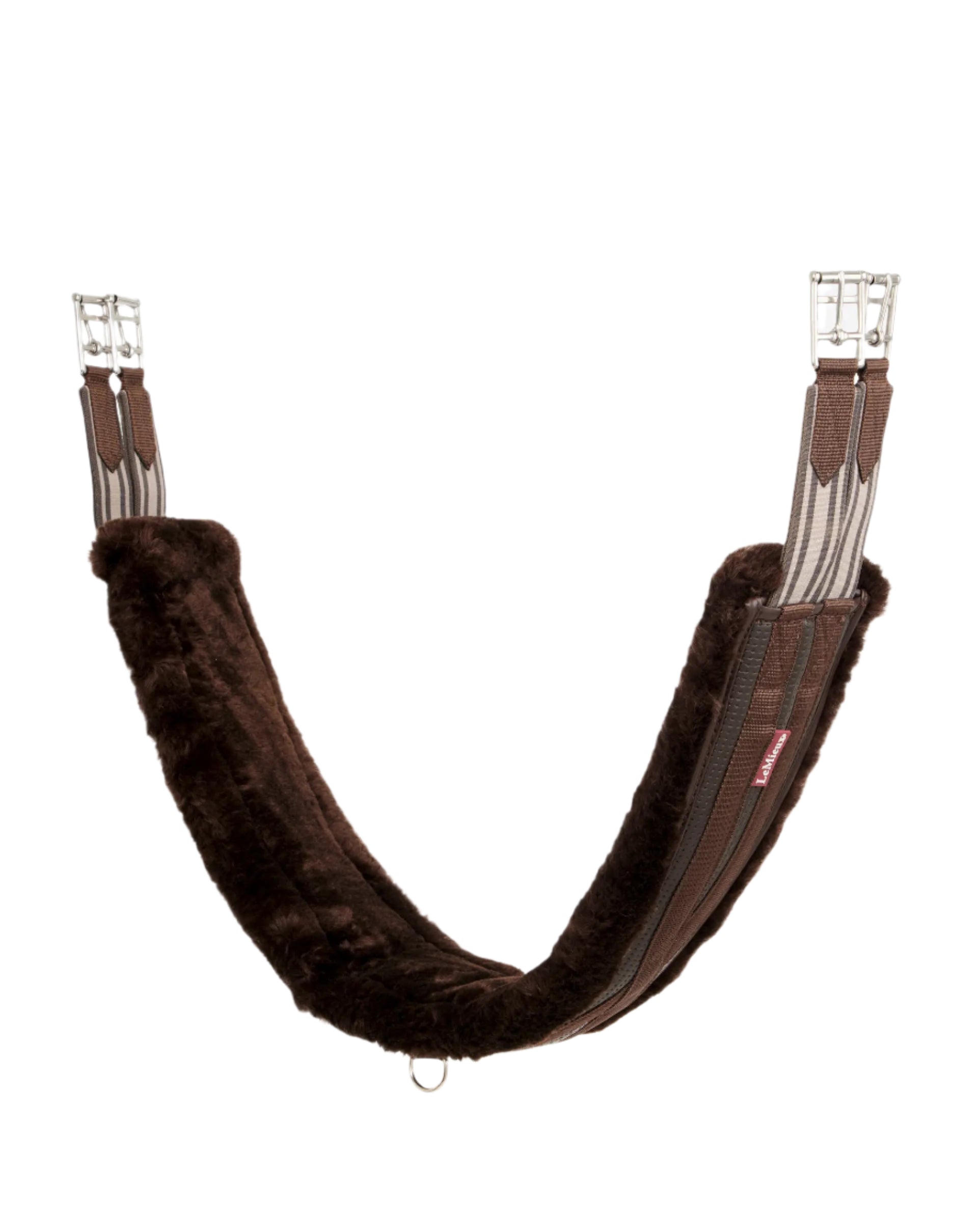 LeMieux Fleece Lined Anatomic Girth Brown/Brown