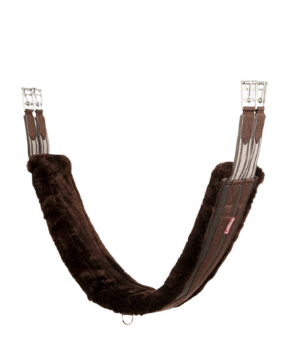 LeMieux Fleece Lined Anatomic Girth Brown/Brown