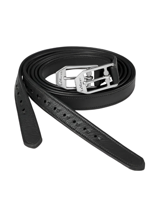 LeMieux Arika Stirrup Leather Black