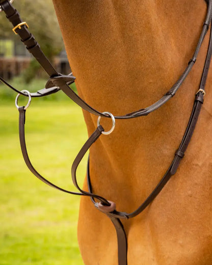 LeMieux Arika Running Martingale Brown/Silver