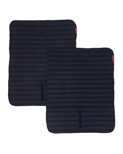 LeMieux Memory Foam Bandage Pads - Navy Horse Leg Protection, Equestrian Bandages