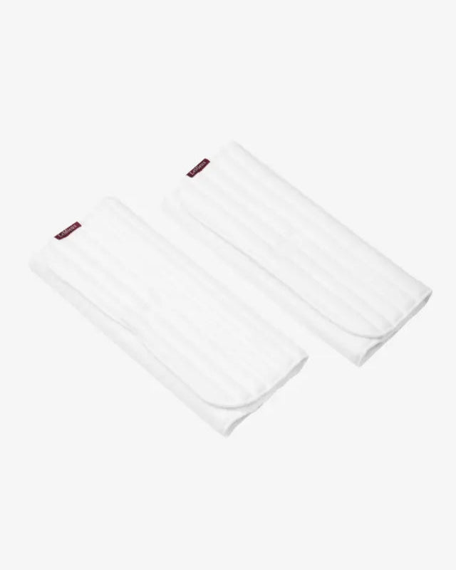 LeMieux White Memory Foam Bandage Pads - Horse Leg Protection & Support