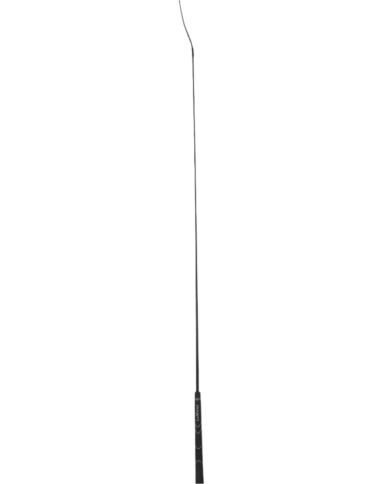 Lemieux Grip-Tek Schooling Whip Carbon - Equestrian Dressage Whip with Rubber Grip Handle for Horse Riding Training