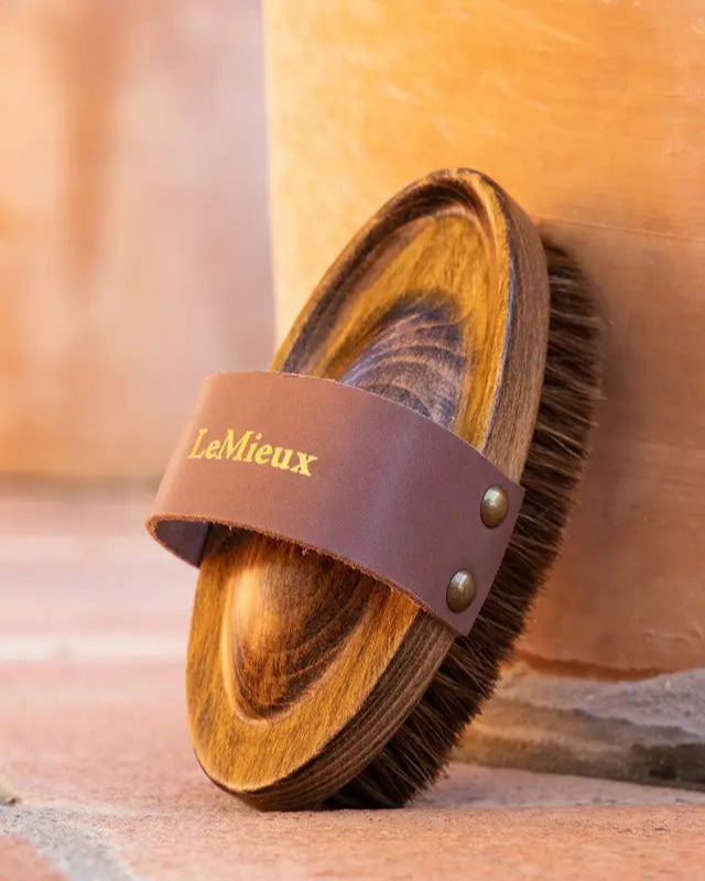 LeMieux Artisan Soft Speckled Brush Brown