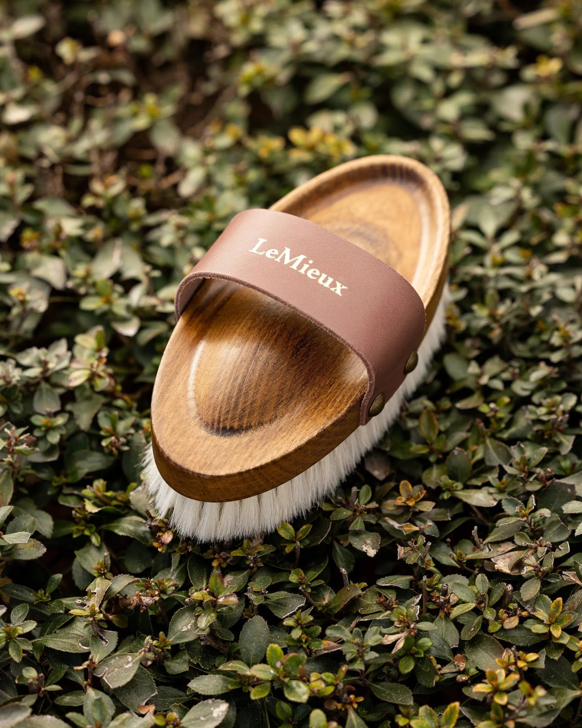 LeMieux Artisan Soft Goats Hair Brush Brown