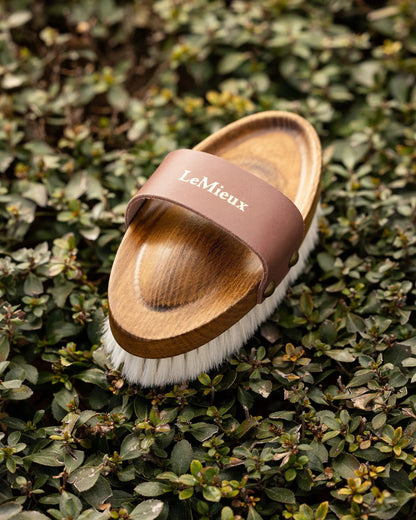 LeMieux Artisan Soft Goats Hair Brush Brown