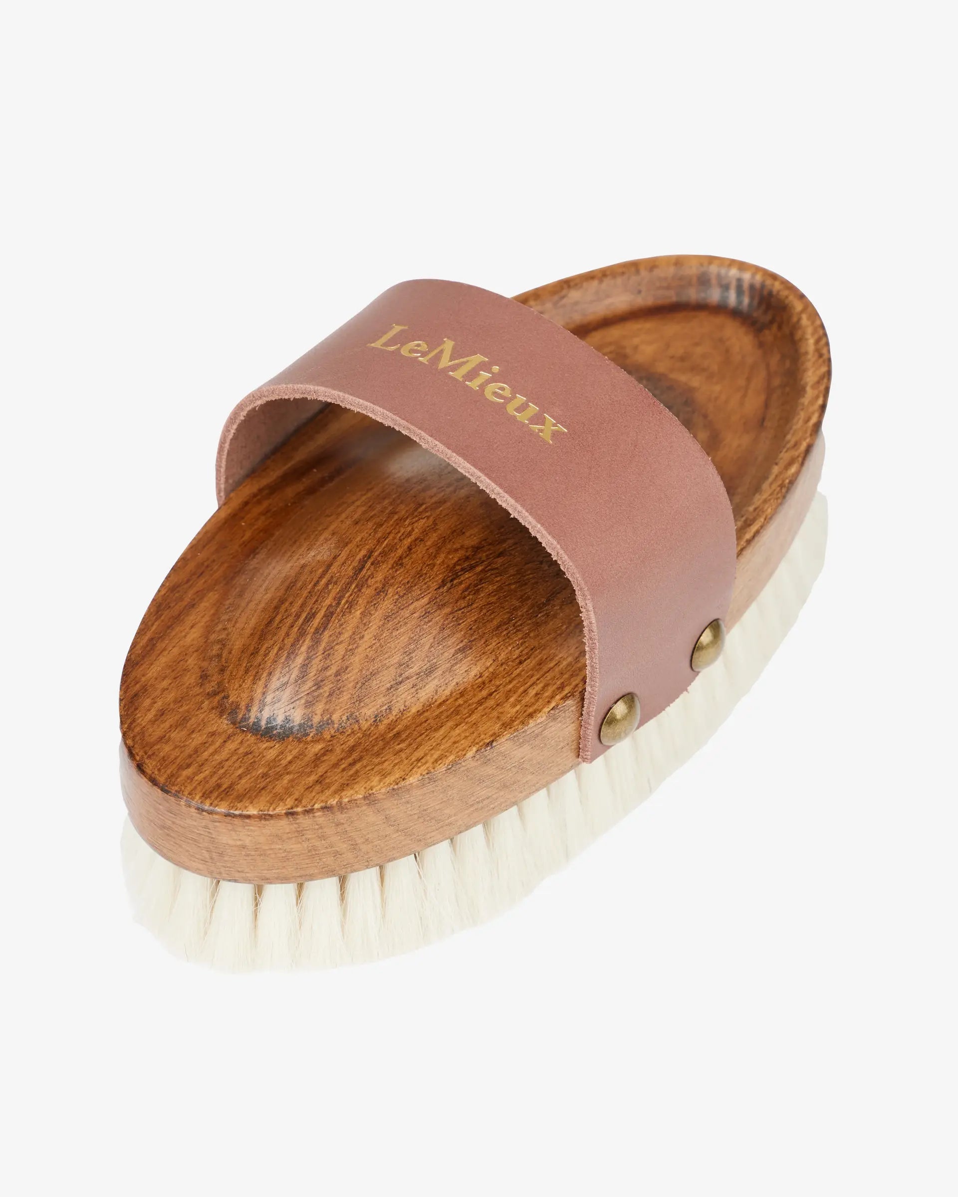 LeMieux Artisan Soft Goats Hair Brush Brown