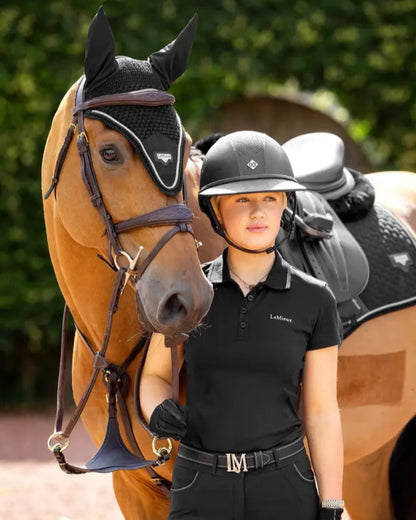 LeMieux Puissance Fly Hood Black: Horse Riding Gear from Equiflair Saddlery