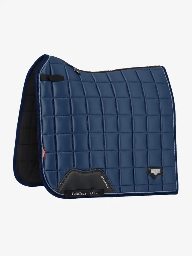 LeMieux Loire Classic Dressage Saddle Pad - Atlantic Blue | Equestrian Horse Tack