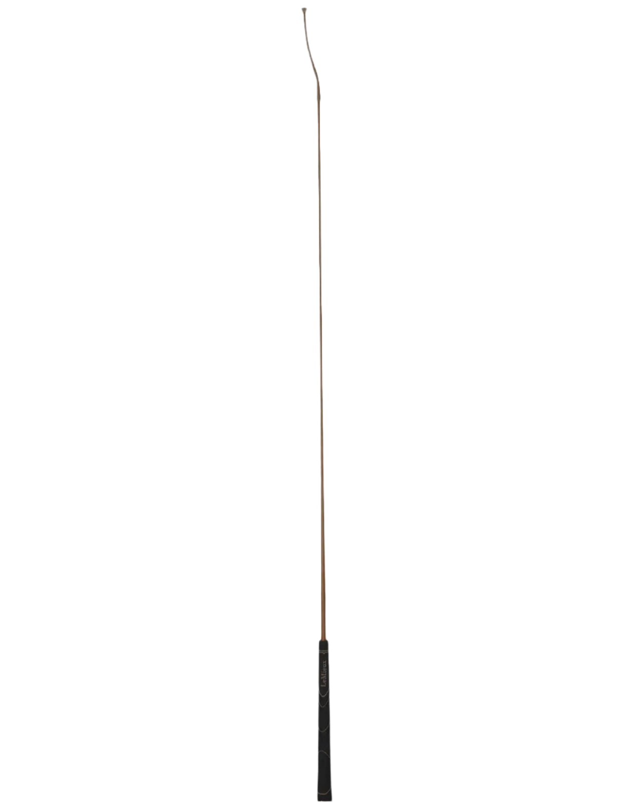Lemieux Grip-Tek Schooling Whip Brown: Dressage Whip with Comfortable Grip Handle for Horse Riding