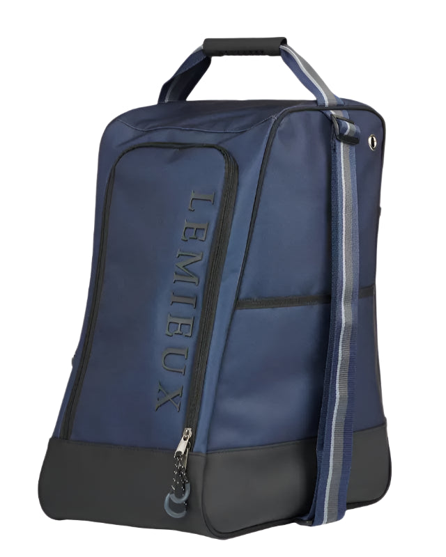 LeMieux Elite Wellington Boot Bag Navy