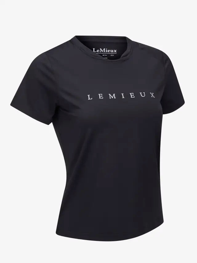 LeMieux Sports T-Shirt - Black Riding Top, Equestrian Apparel