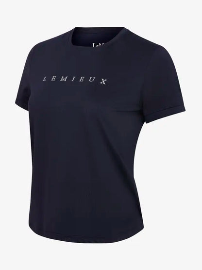 LEMIEUX SPORTS T-SHIRT NAVY | Women's Quick-Drying Riding Top | Equiflair Equestrian Apparel