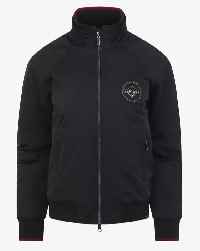 Lemieux Elite Crew Jacket - Black | Waterproof & Wind Resistant Ladies Jacket