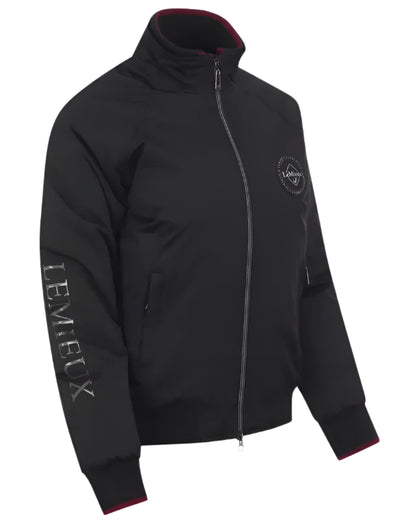 LEMIEUX ELITE CREW JACKET BLACK - Ladies Waterproof Wind Resistant Jacket