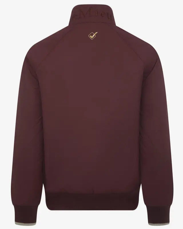 Lemieux Elite Crew Jacket - Burgundy ladies windproof waterproof jacket. Equiflair Stockist