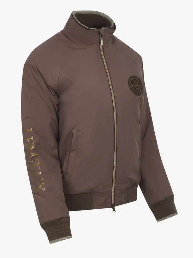 Lemieux Elite Crew Jacket Walnut: Waterproof & Windproof Riding Jacket