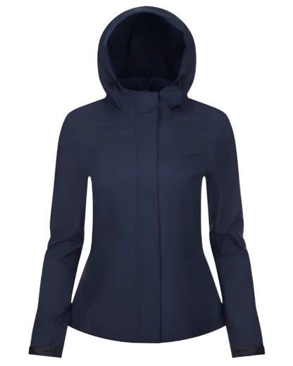 Lemieux Isla Navy Waterproof Jacket for Women | Short Length, Hooded, Available at Equiflair