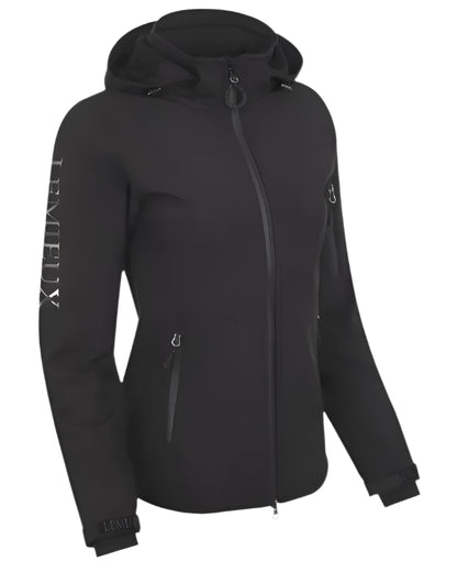 LEMIEUX Celine Black Softshell Women's Jacket - Water-Resistant Riding Equestrian Coat