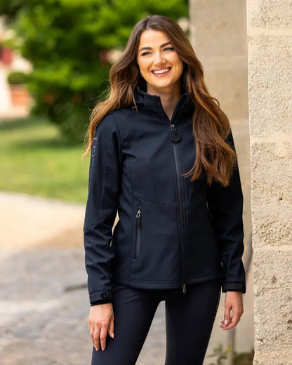 LeMieux Celine Soft Shell Jacket Navy - Equestrian Riding Jacket