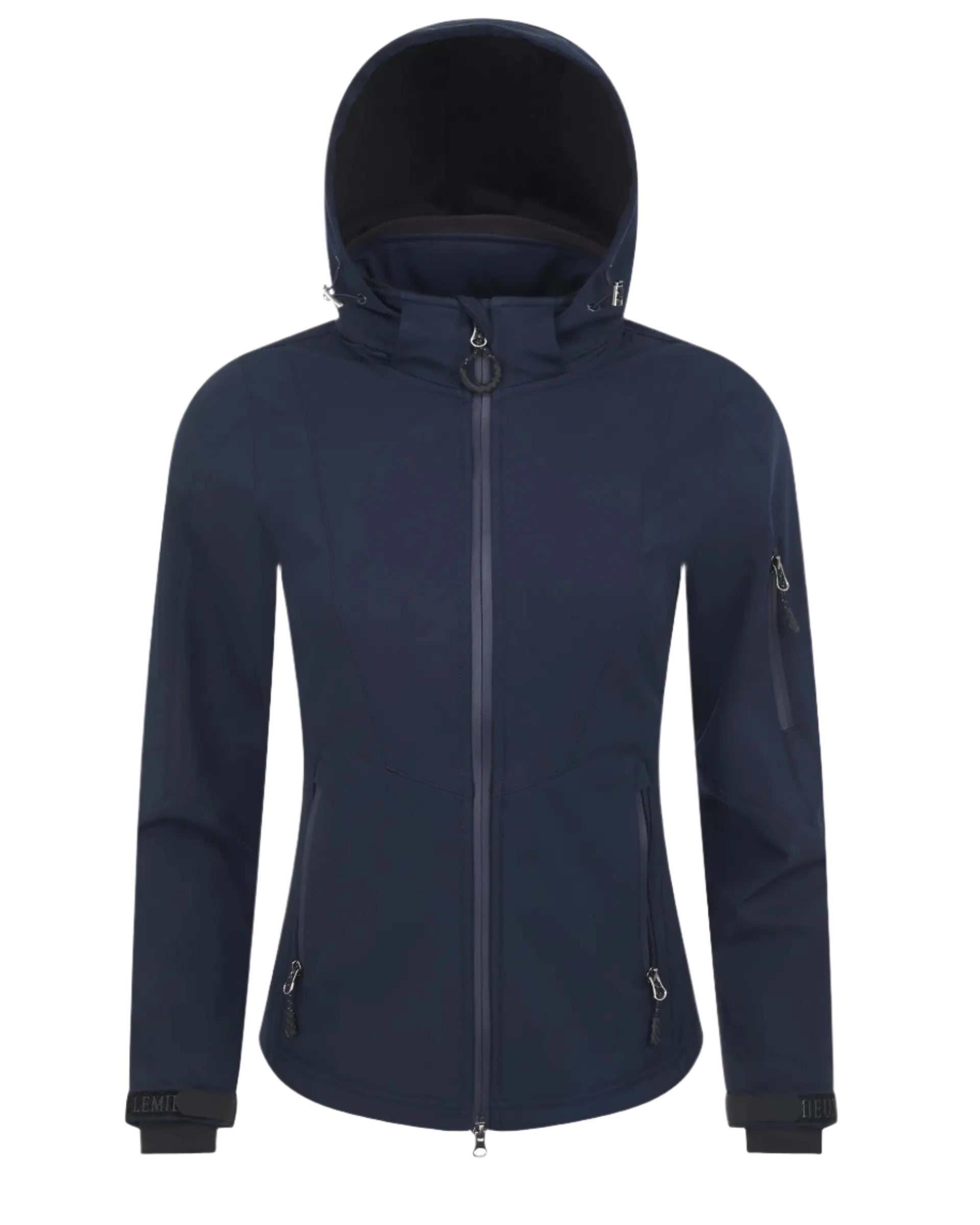 Lemieux Celine Soft Shell Jacket Navy: Water Resistant, Fitted Riding Jacket for Women