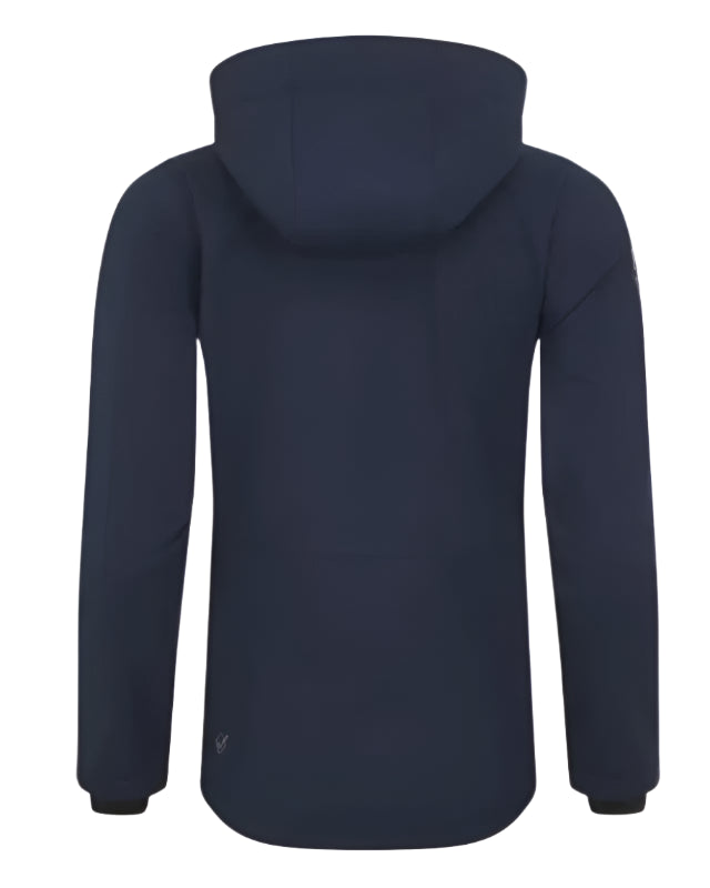LE MIEUX Celine Soft Shell Jacket Navy - Water Resistant Rider Jacket