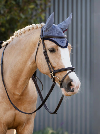 LeMieux Classic Fly Hood Jay Blue | Equiflair Equestrian Protection