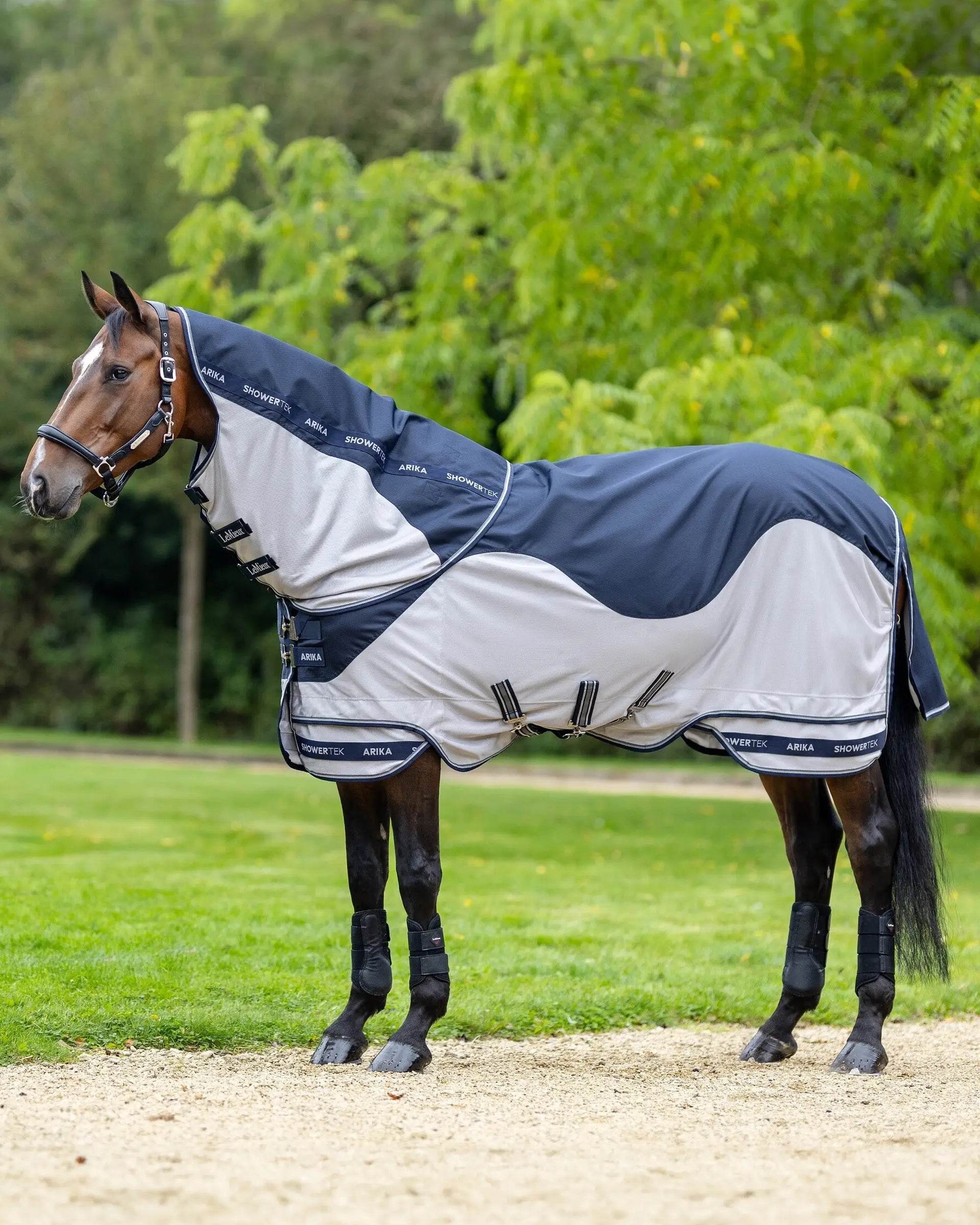 LeMieux Arika Shower-Tek Fly Rug Navy