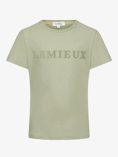 LeMieux Young Rider Arianna T-Shirt - Fern Green - Soft Cotton Jersey - Stylish Equestrian Apparel