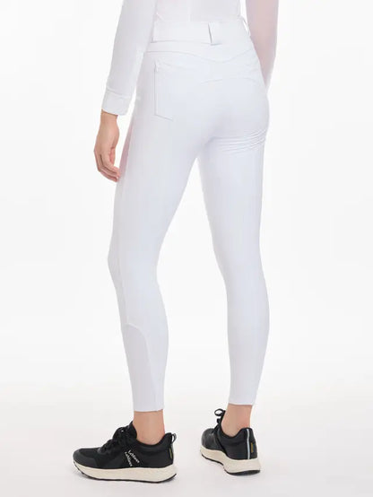 LeMieux Freya Pro White Breeches - Equestrian Riding Apparel from Equiflair