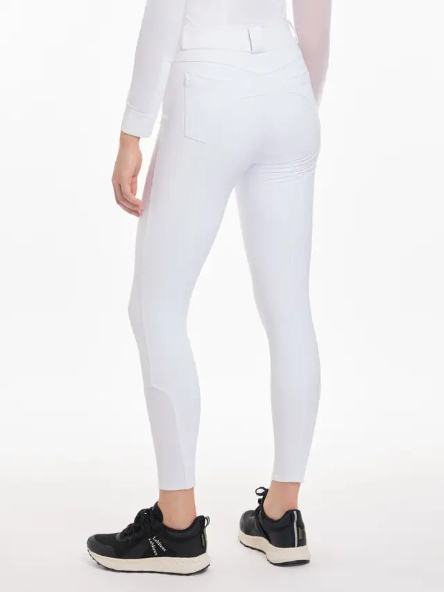 LeMieux Freya Pro White Breeches - Equestrian Riding Apparel from Equiflair