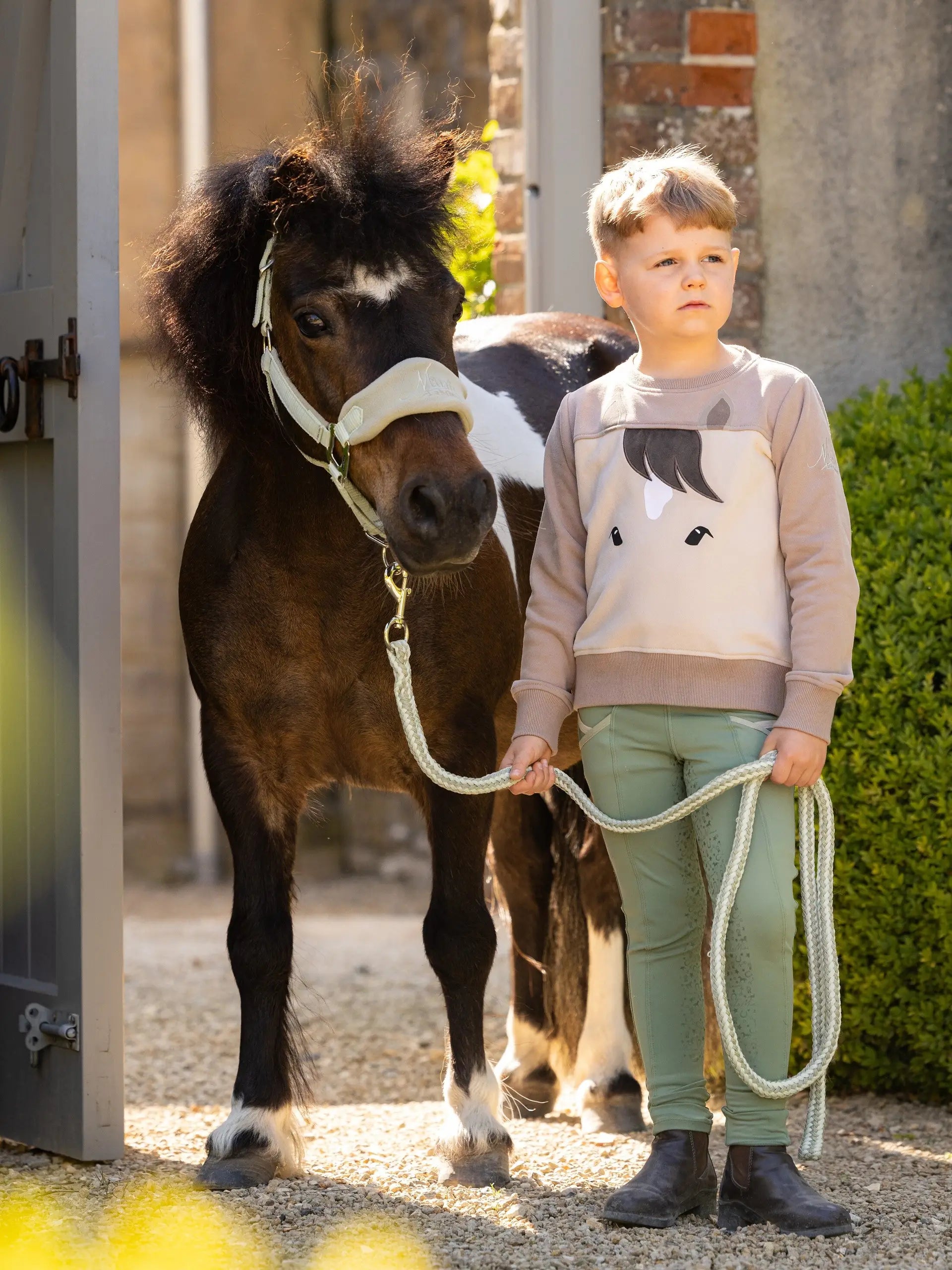 LeMieux Mini Pony Sweatshirt Stone