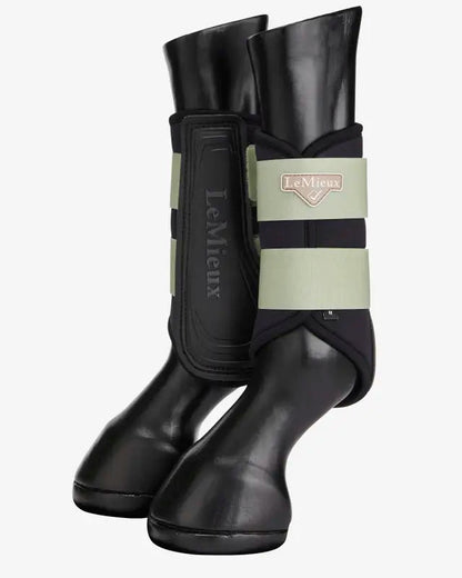 LEMIEUX GRAFTER Brushing Boots Fern - Horse Riding Equine Leg Protection for Schooling, Competitions & Turnout