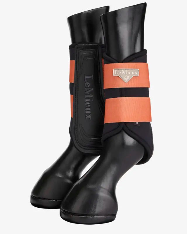 LEMIEUX GRAFTER Apricot Brushing Boots | Horse Leg Protection | Equiflair