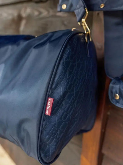 LeMieux Luxe Show Jacket Duffle Bag Navy | Equiflair