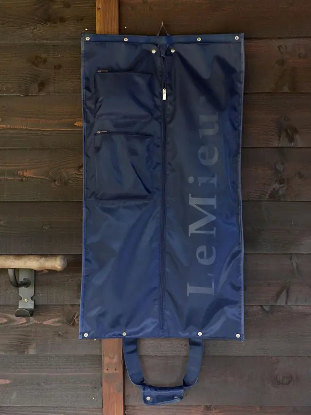 LeMieux Luxe Show Jacket Duffle Bag Navy | Equiflair
