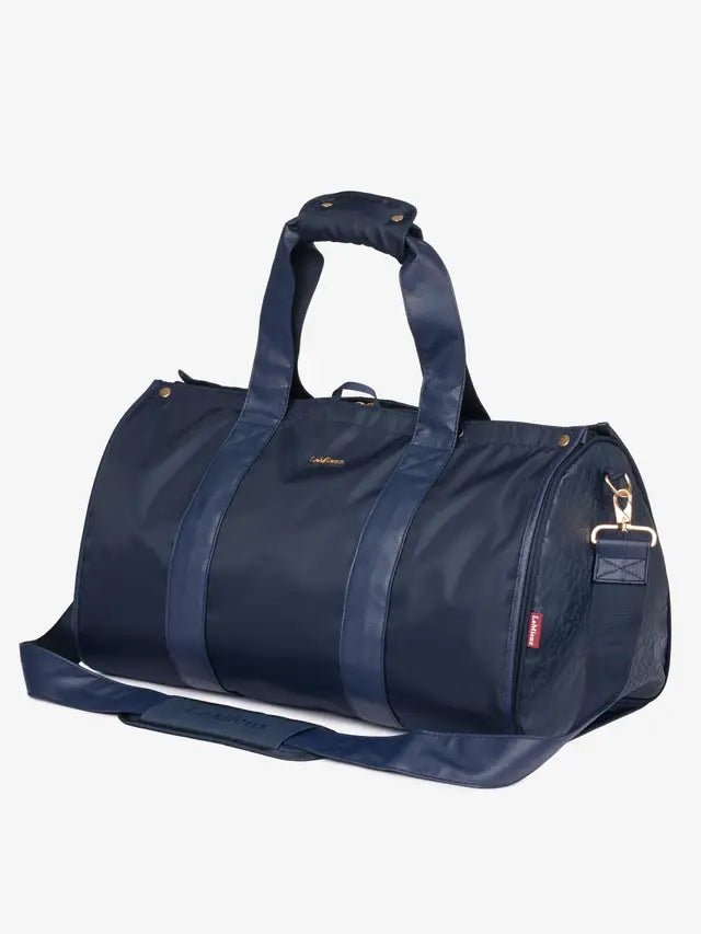 LeMieux Luxe Show Jacket Duffle Bag Navy | Equiflair