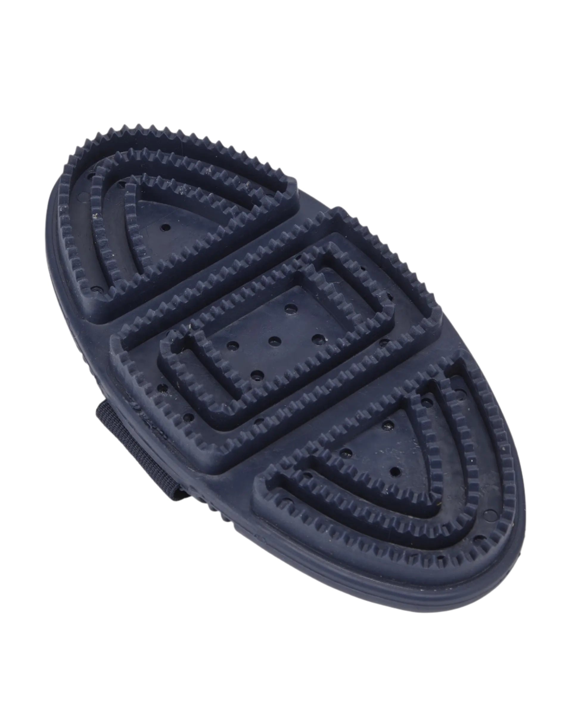 LeMieux Flexi Curry Comb Navy: Horse Grooming Brush for Dirt, Dust & Loose Hair Removal