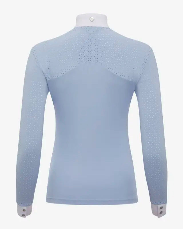 LeMieux Olivia Mist Long Sleeve Show Shirt Back | Equestrian Performance Apparel