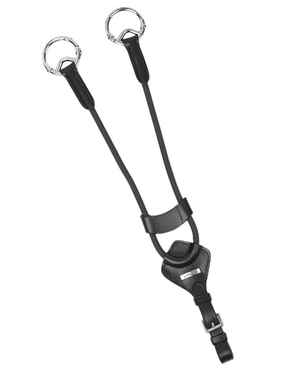 LeMieux Elasticated Martingale Attachment Black/Silver