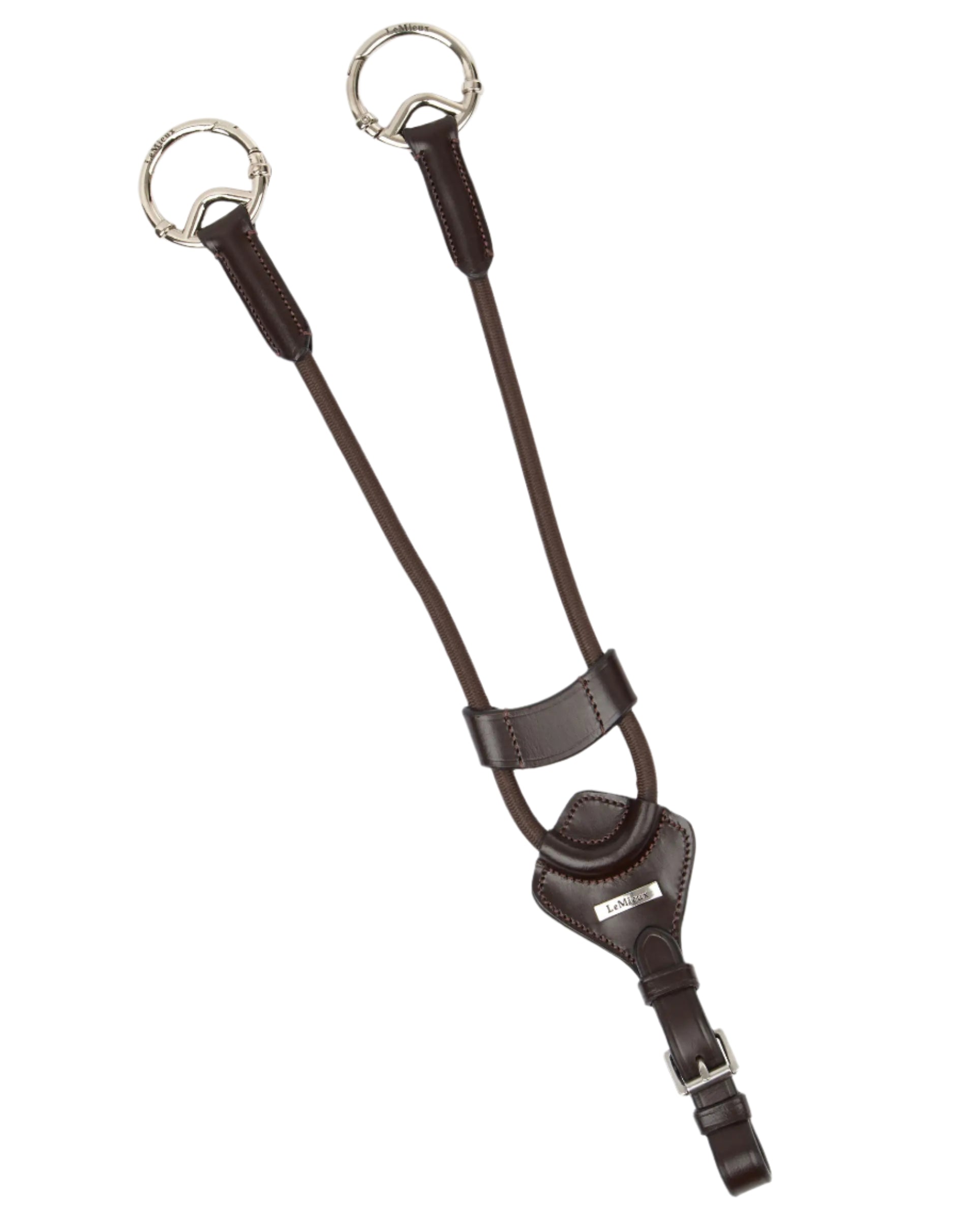 LeMieux Elasticated Martingale Attachment Brown/Silver
