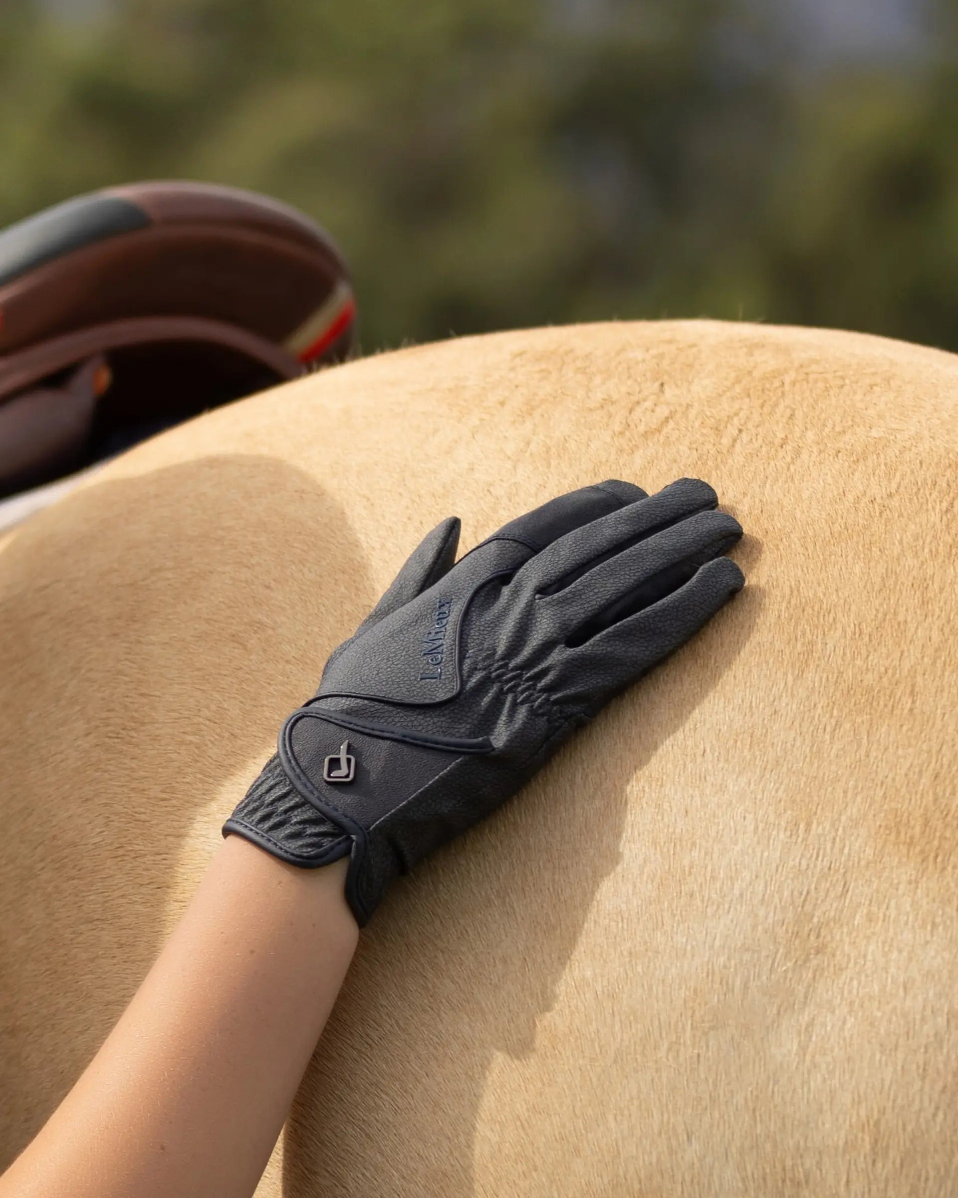 LeMieux Close Contact Glove Navy