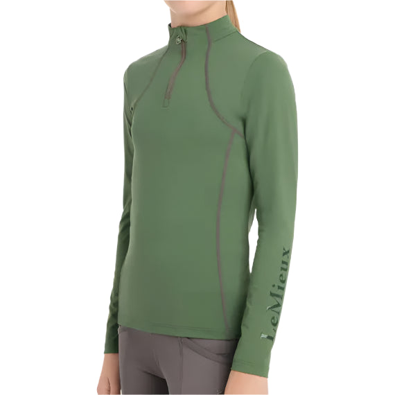 LeMieux Young Rider Base Layer Hunter Green